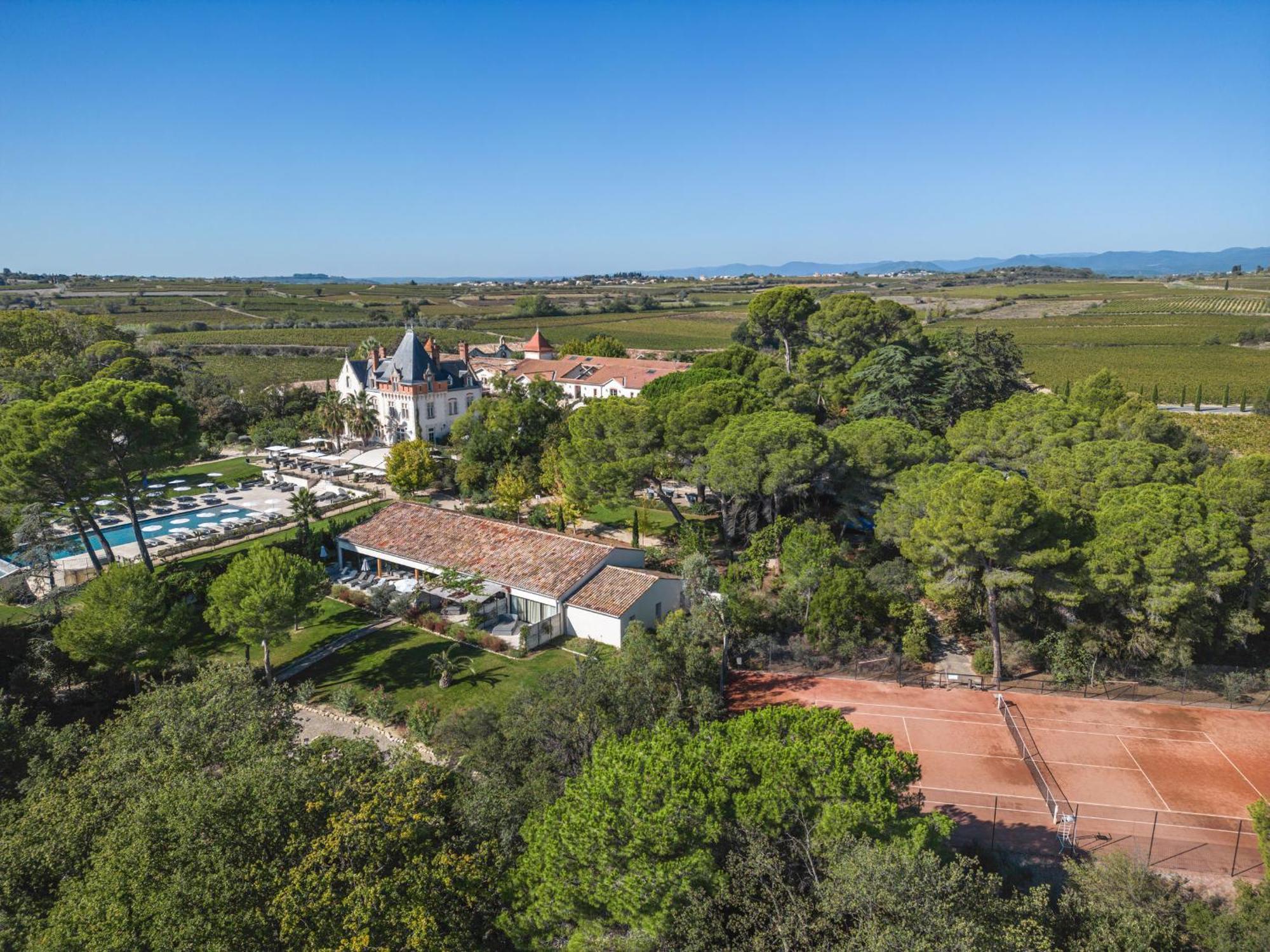 Chateau St Pierre De Serjac Puissalicon Exteriör bild